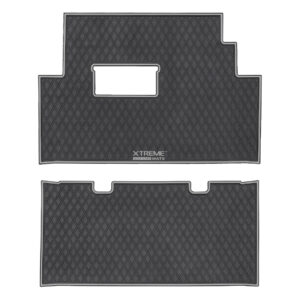 Xtreme Floor Mats for Club Car Onward - Black/Gray Set