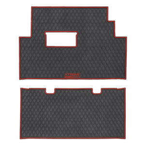 Xtreme Floor Mats for Club Car Onward - Black/Red Set