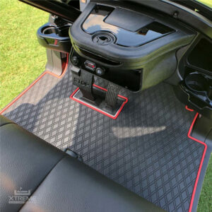 Xtreme Floor Mats for Club Car Precedent & Onward - Black/Red