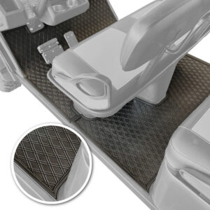 Xtreme Floor Mats for EZGO L6 - All Black Set