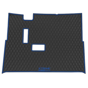 Xtreme Floor Mats for EZGO S4 2022-Up - Black/Blue