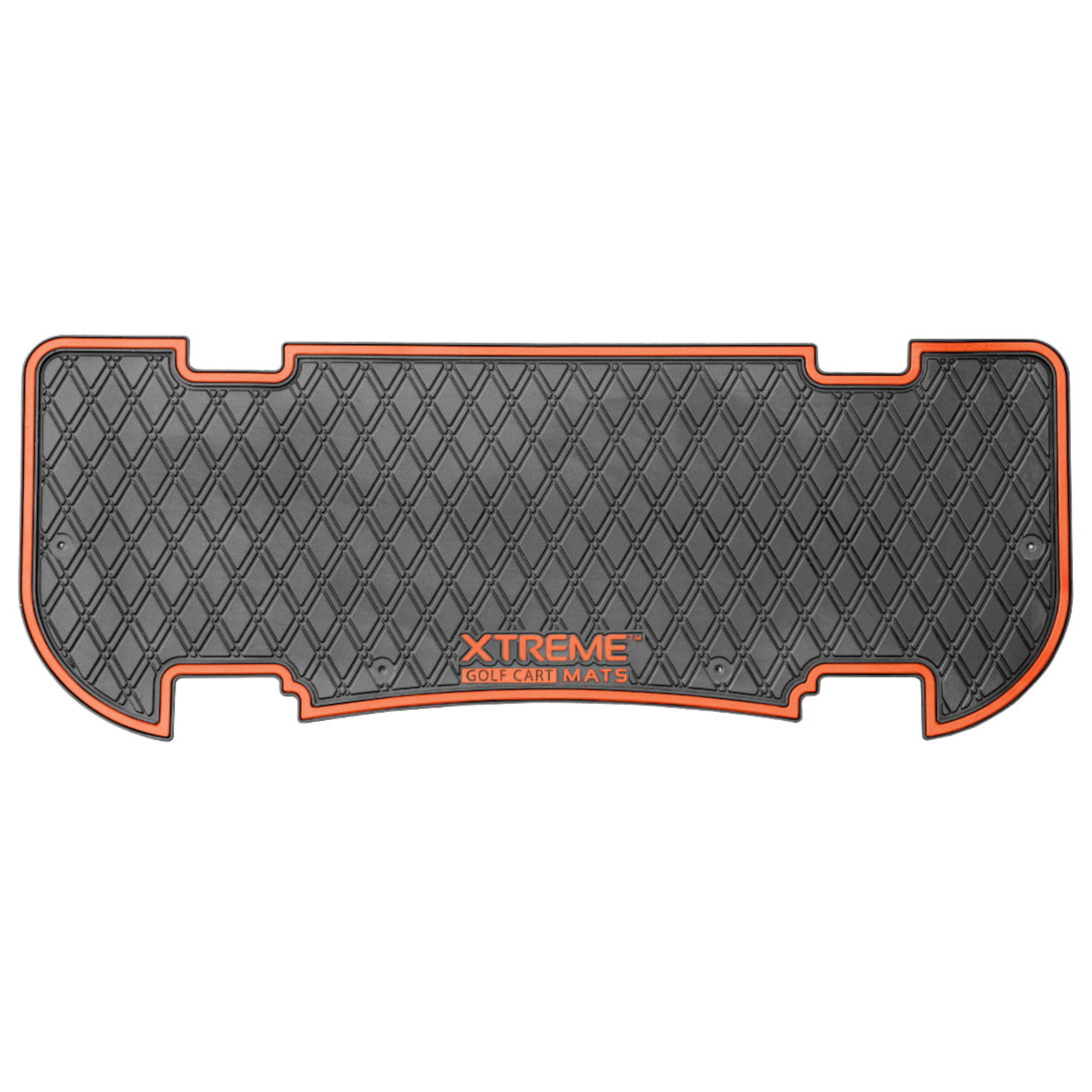 Xtreme Floor Mats for MadJax Genesis 250/300 Rear Seat Kits – Black/Vivid Orange Metallic