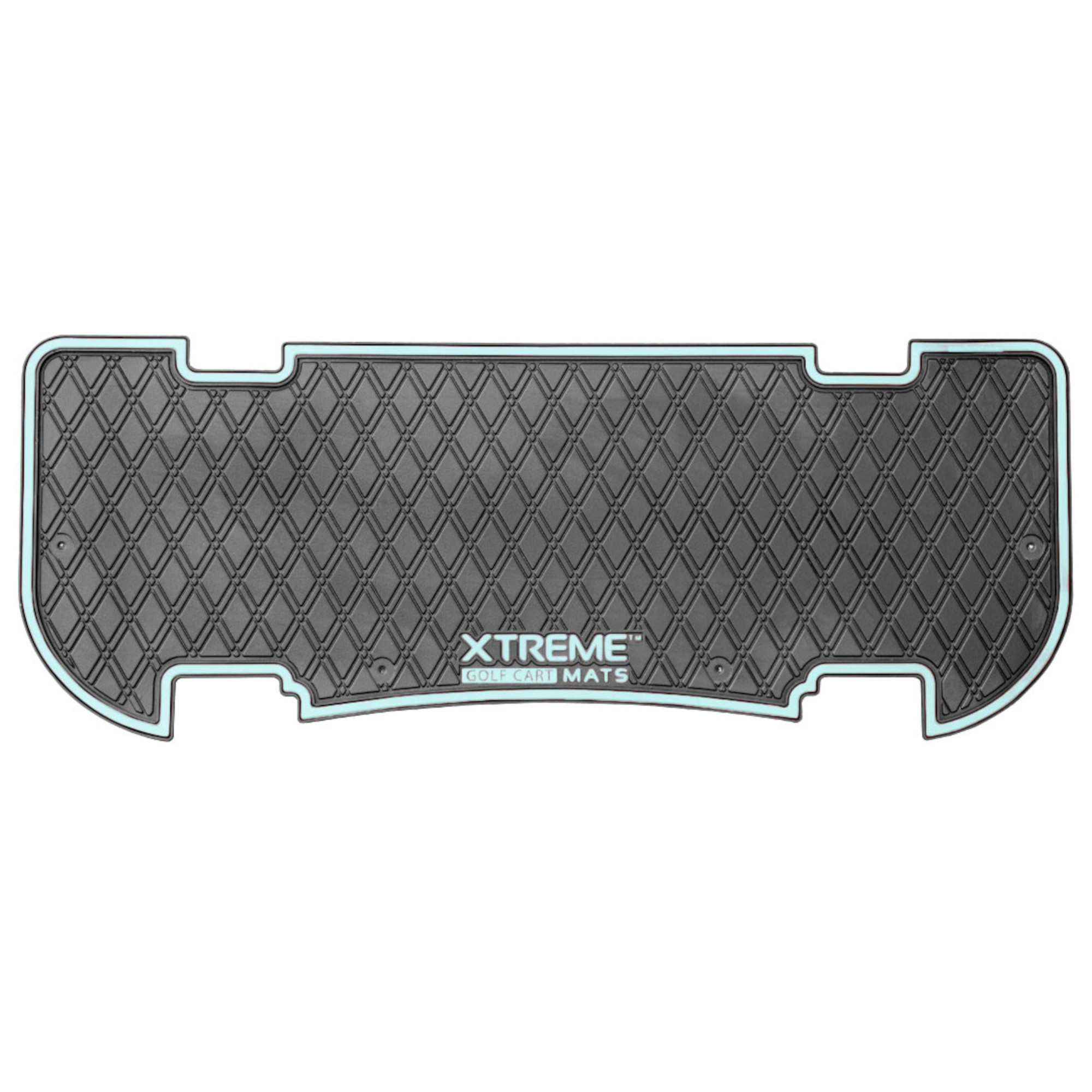 Xtreme Floor Mats for MadJax XSeries X2, X4 Rear Seat Mat - Black/Sea Storm Blue