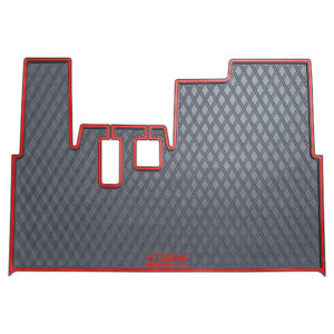 Xtreme Floor Mats for Yamaha G19-G22 - Black/Red