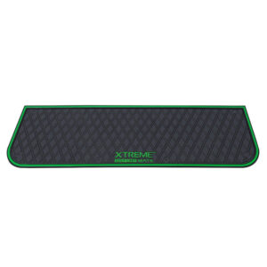 Xtreme Rear Floor Mat for Genesis 150 / Mach 1 Rear Seat Kit - Black/Green