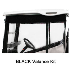 Yamaha Drive2 Red Dot Chameleon Black 2-Passenger Valance Kit (Years 2017-Up)