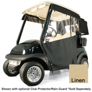Yamaha Drive2 Red Dot Chameleon Linen 2-Passenger Track Style Soft Enclosure (Years 2017-Up)