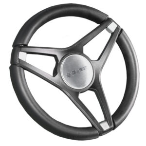 Yamaha Gussi Molino Black Steering Wheel (Years 1996-Up)
